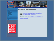 Tablet Screenshot of louisiananena.org